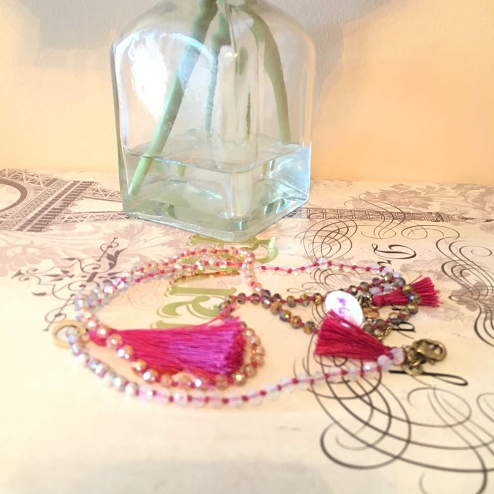 Tassel Convertible Necklace + Bracelet